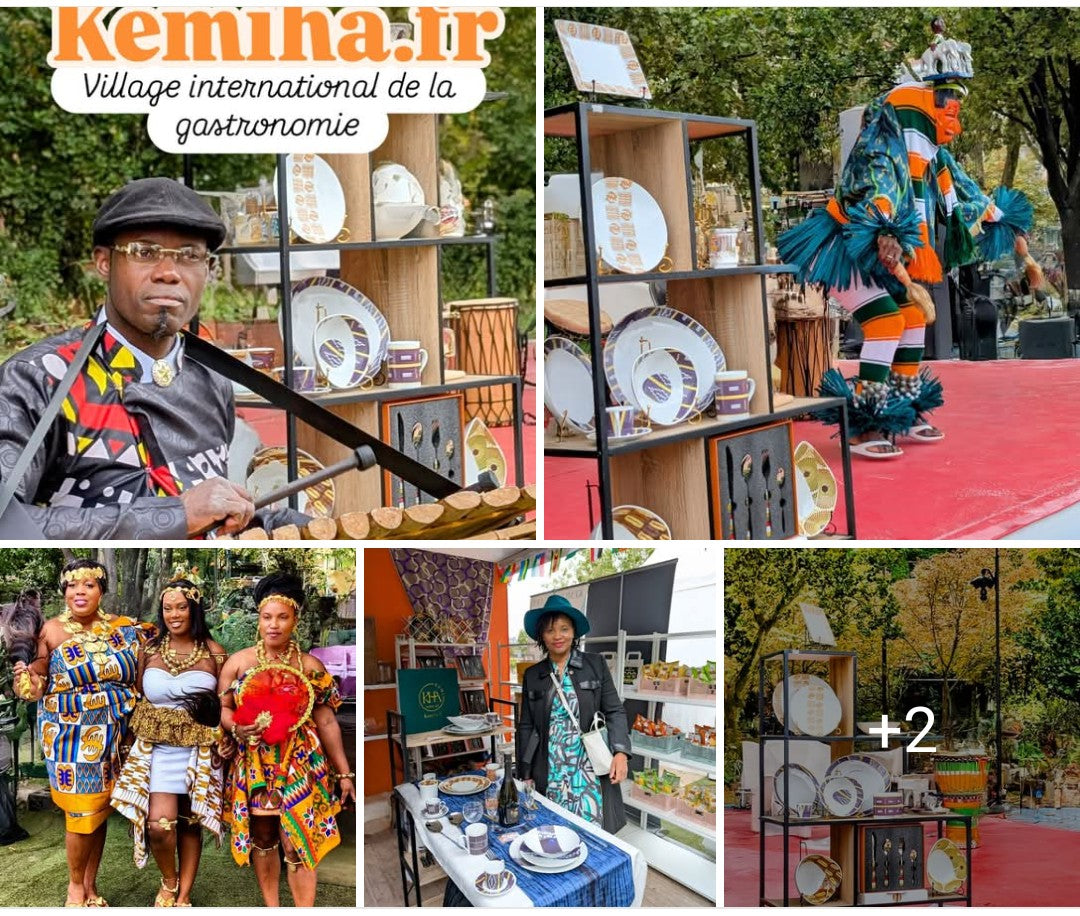 Septembre 2025 : KEMI Home Art au Village International de la Gastronomie 🌍🍽️