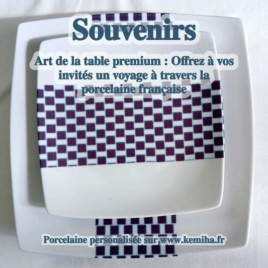 L’Art de la Table comme Souvenir : Quand la Porcelaine Française Célébre vos Voyages Intérieurs