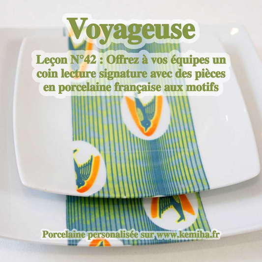 Créer un coin lecture signature : quand la porcelaine française rencontre l’art africain pour un espace zen qui voyage