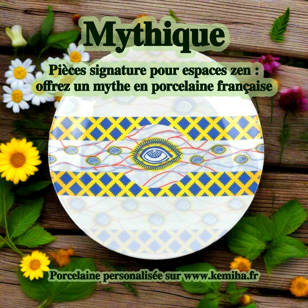 Offrir un mythe contemporain : quand la porcelaine française sublime les motifs africains pour des espaces zen