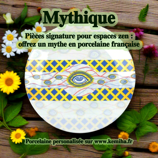Offrir un mythe contemporain : quand la porcelaine française sublime les motifs africains pour des espaces zen
