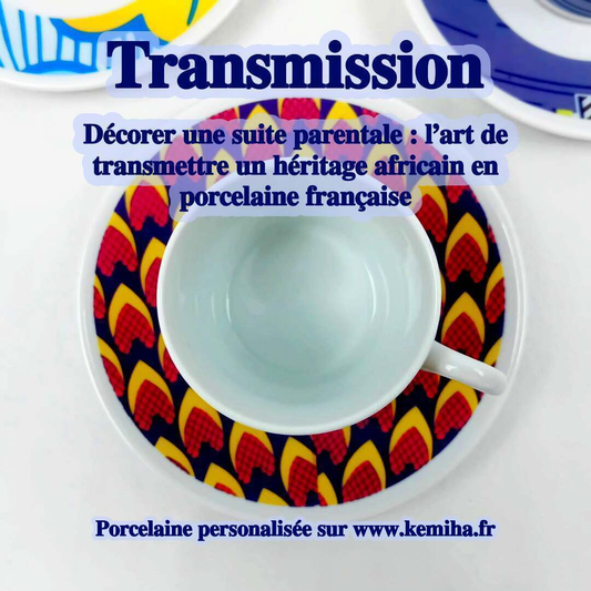 Décorer une suite parentale ou une chambre d’hôtel premium : quand la porcelaine française porte l’héritage africain