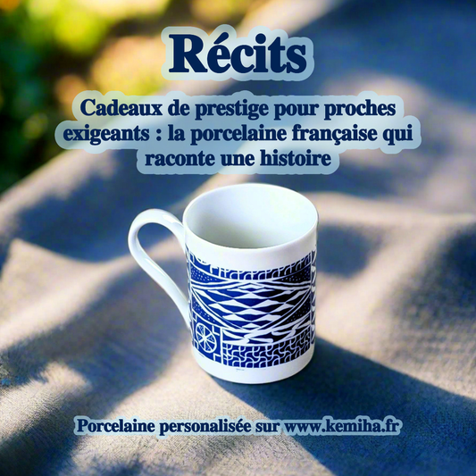 Offrir un récit en porcelaine : le cadeau de prestige qui parle sans un mot