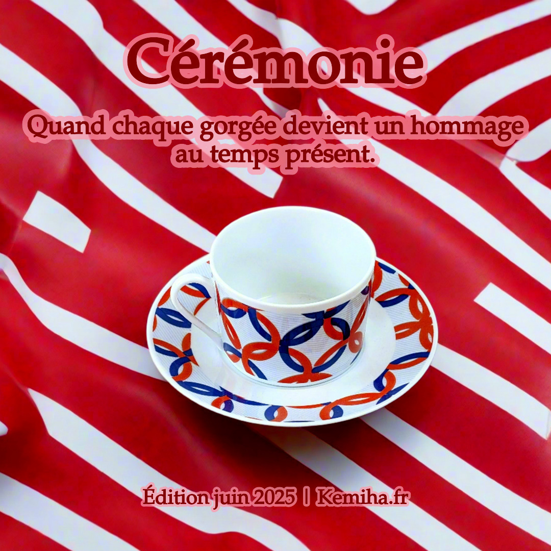 L'Éclat des Rituels Quotidiens : Porcelaine Fine et Motifs WAX « Jeux Olympiques »