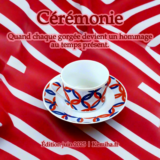 L'Éclat des Rituels Quotidiens : Porcelaine Fine et Motifs WAX « Jeux Olympiques »