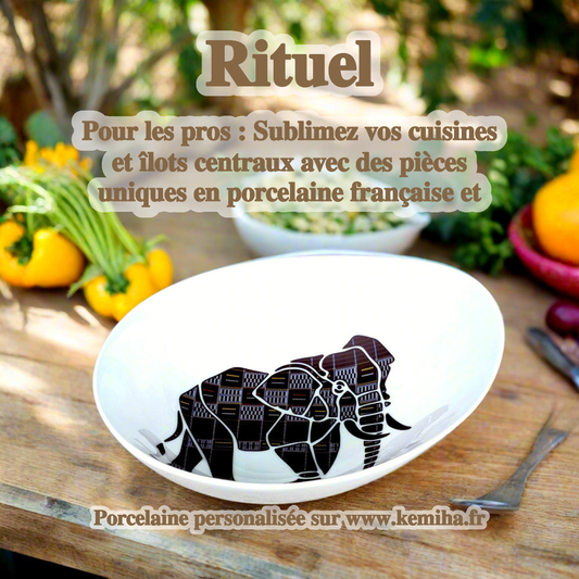 Quand la porcelaine française rencontre l’art africain : transformer votre cuisine en sanctuaire gastronomique