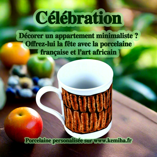 Décorer un appartement moderne : quand la porcelaine française rencontre l’art africain pour transformer votre quotidien en fête