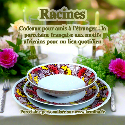 Offrir un morceau d’Afrique à vos proches expatriés : la porcelaine française aux motifs ancestraux comme cadeau d’exception