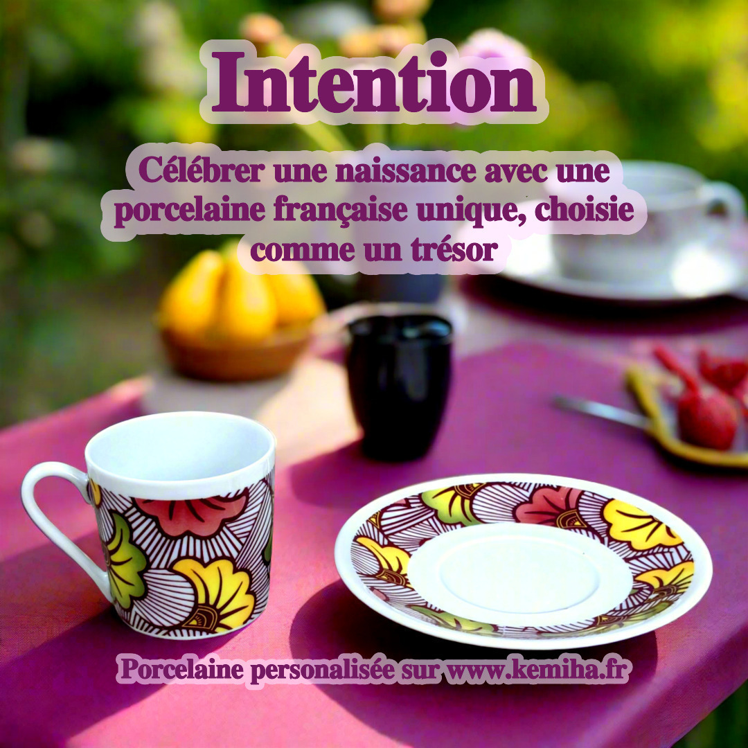 Naissance d’exception : offrez une porcelaine française qui célèbre l’amour, pas l’habitude
