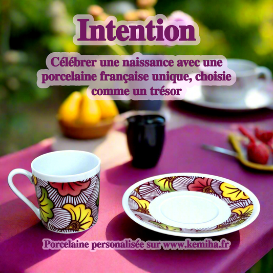 Naissance d’exception : offrez une porcelaine française qui célèbre l’amour, pas l’habitude
