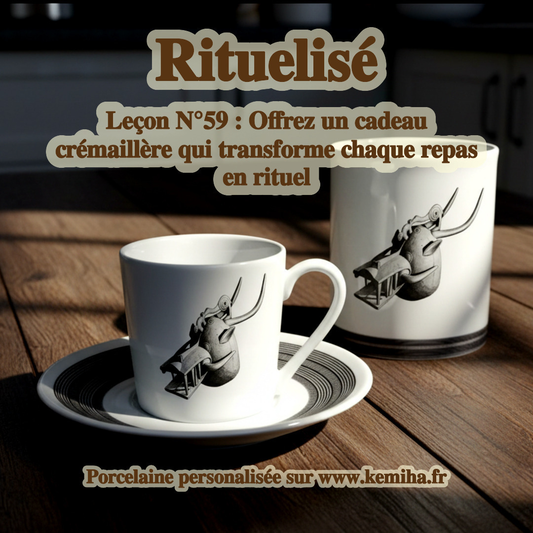 Quand la porcelaine française sublime l’art africain : l’art de transformer un repas en rituel