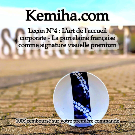 Décoration d'accueil corporate : quand la porcelaine française devient le marqueur d'identité de votre entreprise
