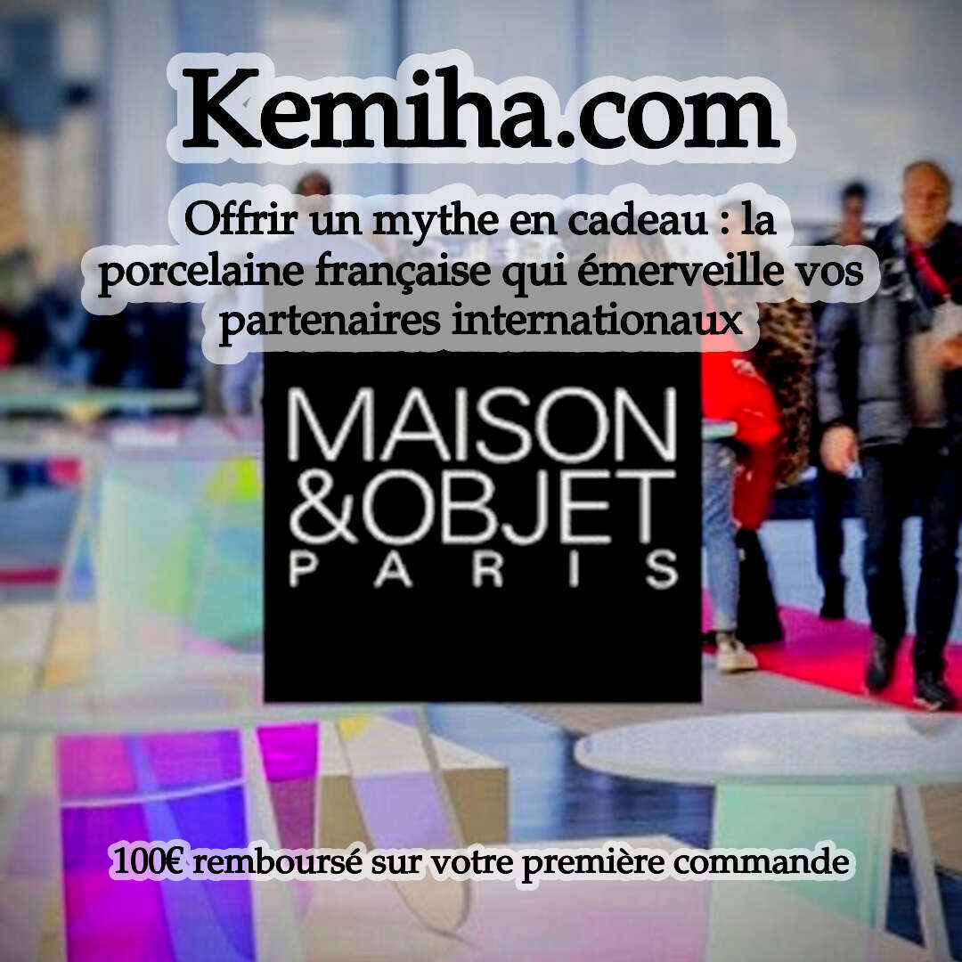 Quand la porcelaine française raconte les mythes africains : l'art de sublimer vos cadeaux d'entreprise