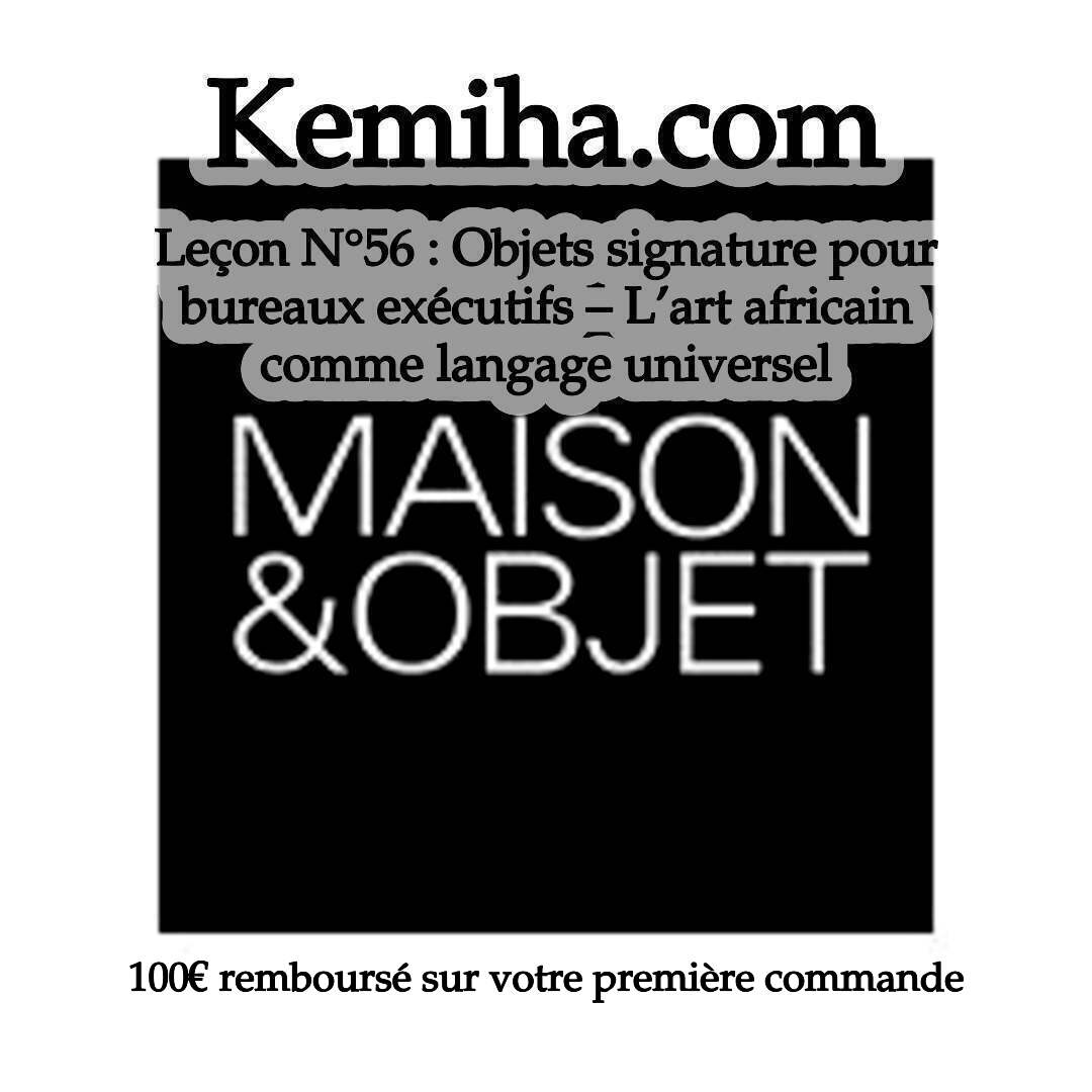 Porcelaine française et motifs africains : des objets signature pour transformer vos bureaux exécutifs en espaces d'ouverture culturelle
