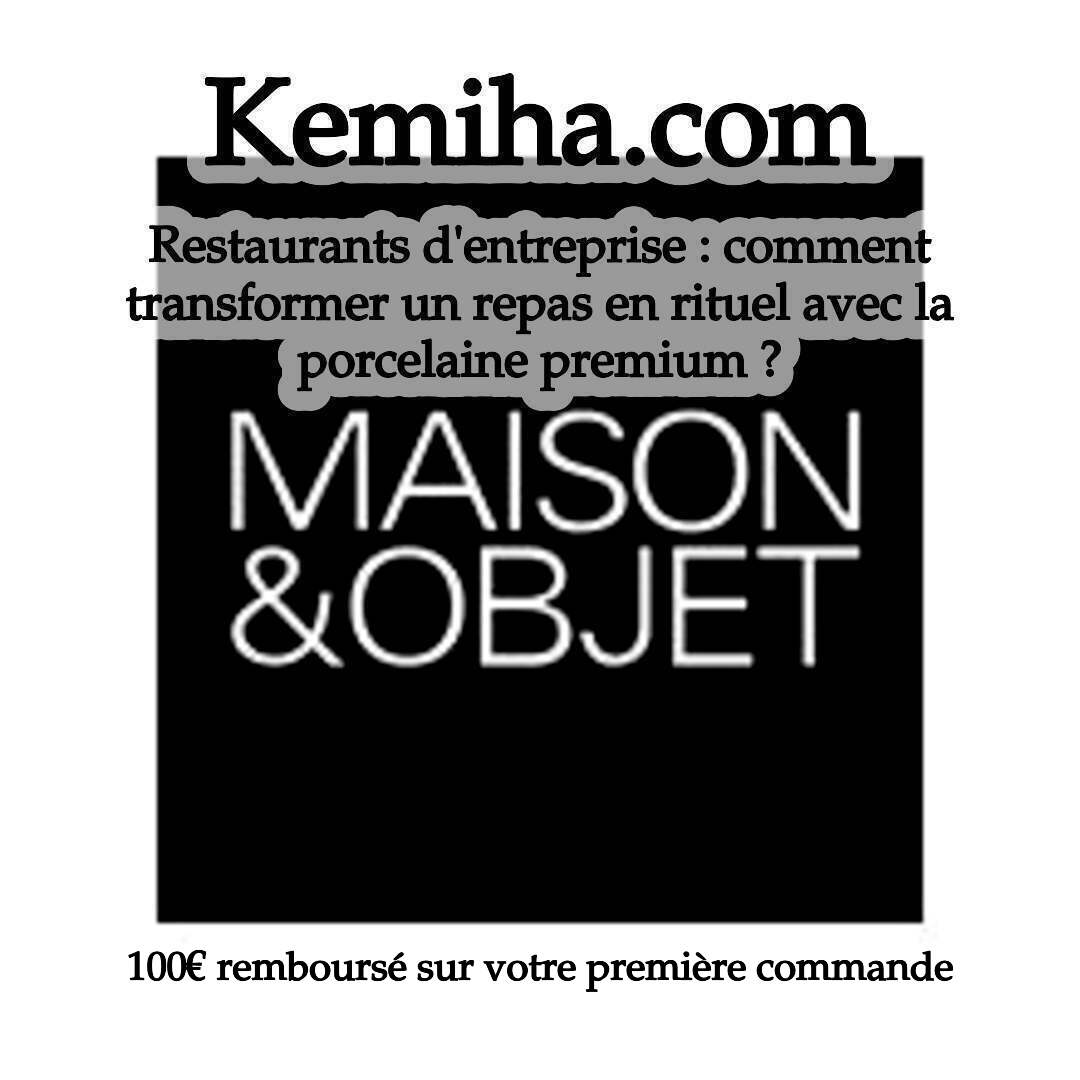 Quand la porcelaine française rencontre l'art africain : ritualiser l'expérience des restaurants d'entreprise