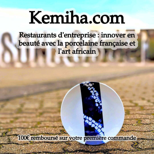 Quand la porcelaine française rencontre l'art africain : réinventer le beau pour les restaurants d'entreprise