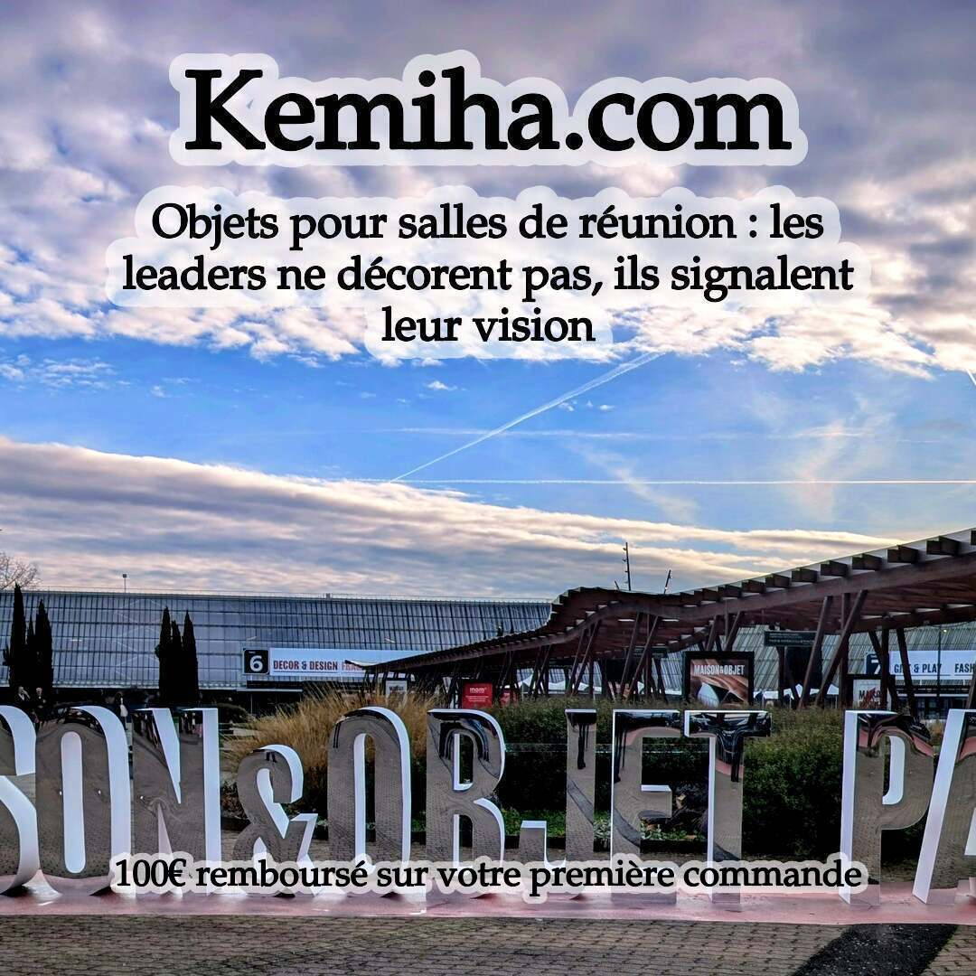 Salles de réunion : quand la porcelaine française et l’art africain deviennent des signaux de leadership