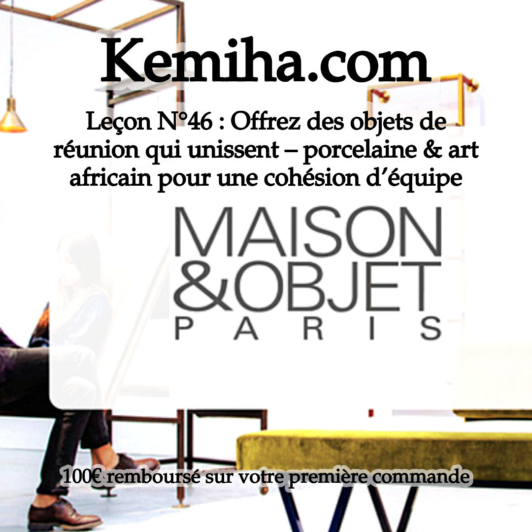 Salles de réunion : quand la porcelaine française et l’art africain transforment la diplomatie interne en rituel fédérateur