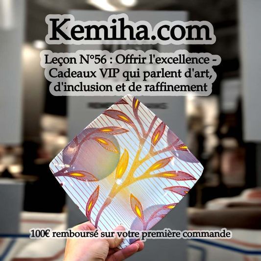 Cadeaux VIP d'entreprise : quand la porcelaine française sublime l'art africain pour créer du lien