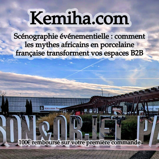 Quand la porcelaine française réinvente les mythes africains : scénographie événementielle et marque employeur