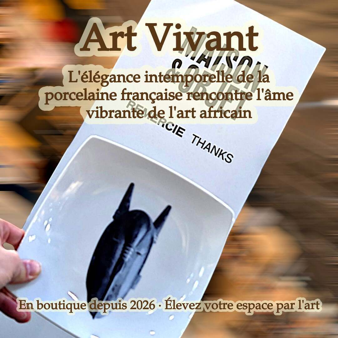 Porcelaine française & art africain : l'offre B2B premium pour boutiques d'exception