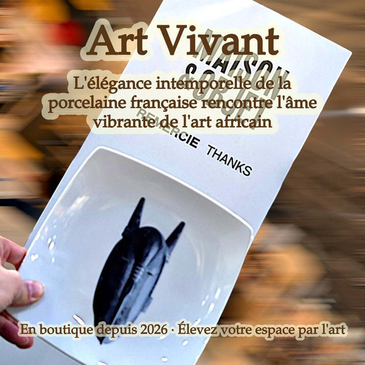 Porcelaine française & art africain : l'offre B2B premium pour boutiques d'exception