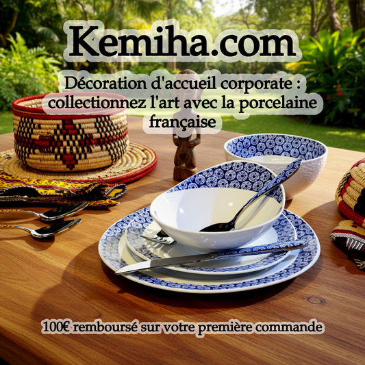 Créer une collection privée d'entreprise : quand la porcelaine française sublime l'accueil corporate
