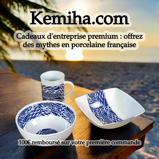 Quand les mythes africains inspirent vos cadeaux d'entreprise premium : la porcelaine française comme signature intemporelle