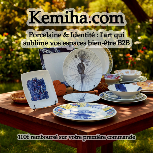Décoration bien-être premium : quand la porcelaine française devient le marqueur d'identité de votre entreprise