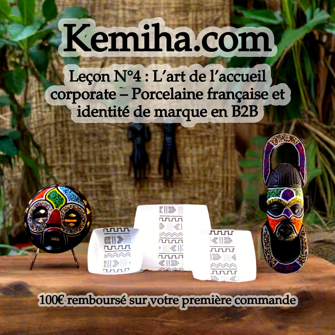 Décoration d'accueil corporate : Quand la porcelaine française devient le marqueur d'identité de votre entreprise