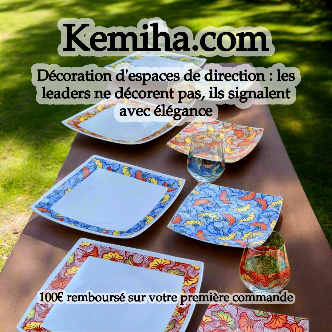 Leadership visuel : quand la porcelaine française et l'art africain signalent votre vision stratégique