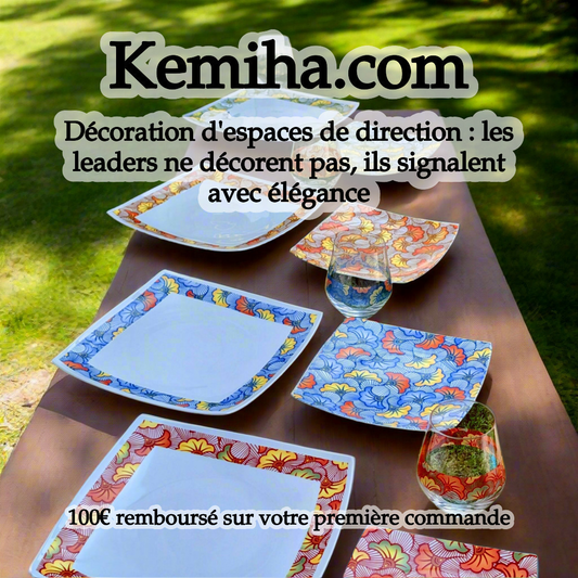 Leadership visuel : quand la porcelaine française et l'art africain signalent votre vision stratégique