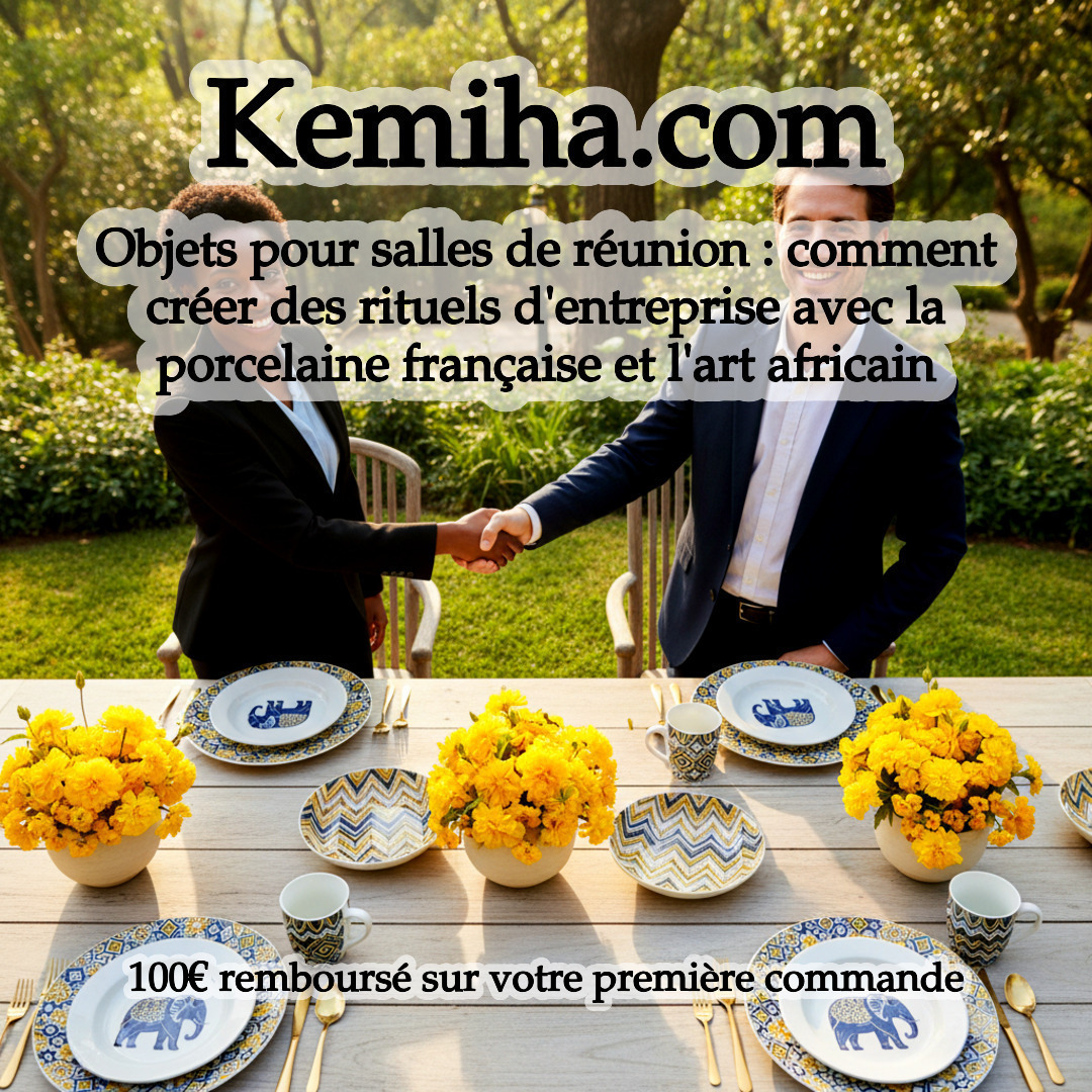 Quand la porcelaine française devient le rituel qui unit vos équipes : l'art de transformer une salle de réunion en lieu de fierté collective