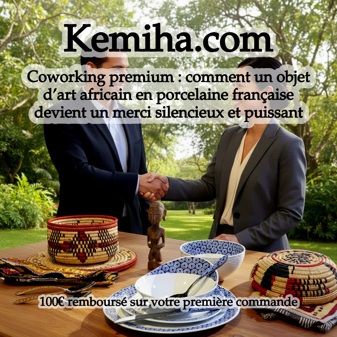 Quand la porcelaine française murmure « merci » à vos équipes : l’art de transformer un espace de coworking en expérience employé