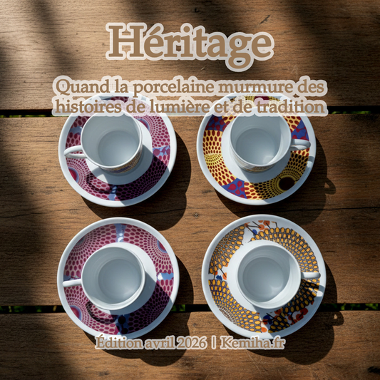 L'Éclat du Wax : Porcelaine et Tradition en Harmonie