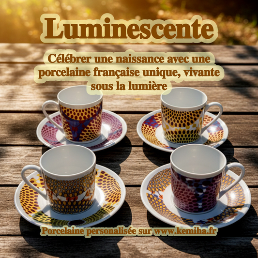 Naissance d’un symbole : quand la porcelaine française danse avec la lumière pour célébrer l’arrivée d’un enfant