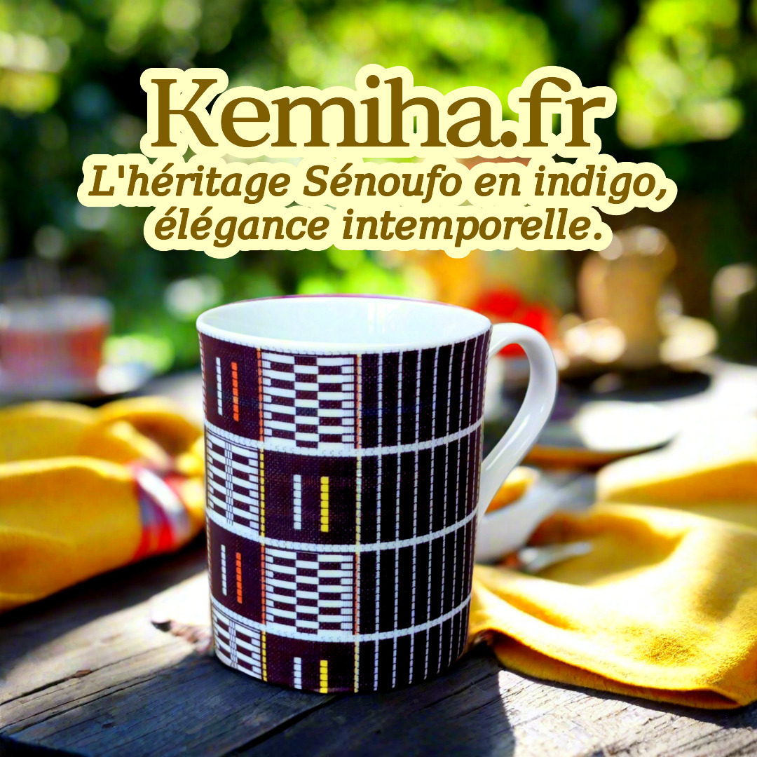 Le Bleu Indigo Sénoufo : Quand les Motifs Racontent les Rituels et la Spiritualité Ivoirienne