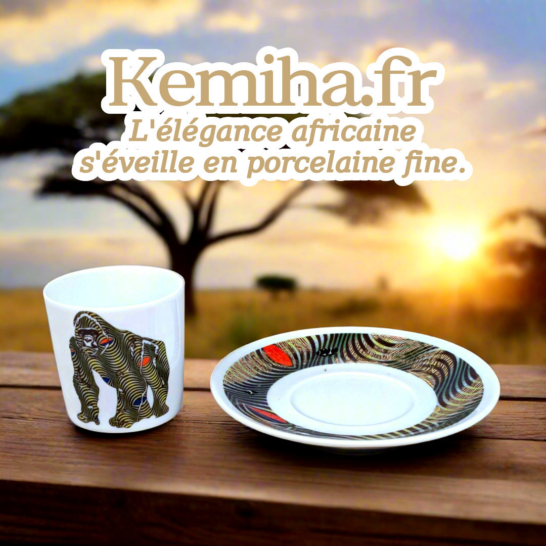 Wax Africain : Décryptage Étymologique et Symbolique des Motifs Animaliers en Porcelaine Française