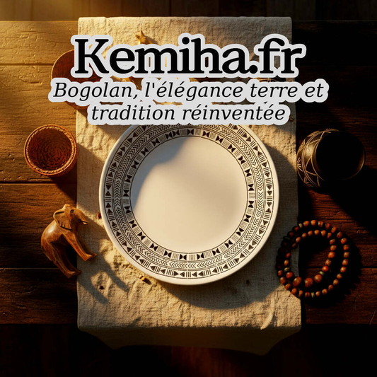 Bogolan : À la découverte des fibres et terres sacrées qui inspirent nos assiettes en porcelaine