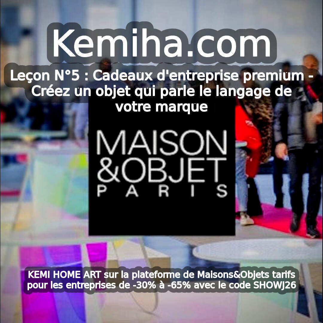 Quand l'art africain rencontre la porcelaine française : offrez à vos VIP un langage unique