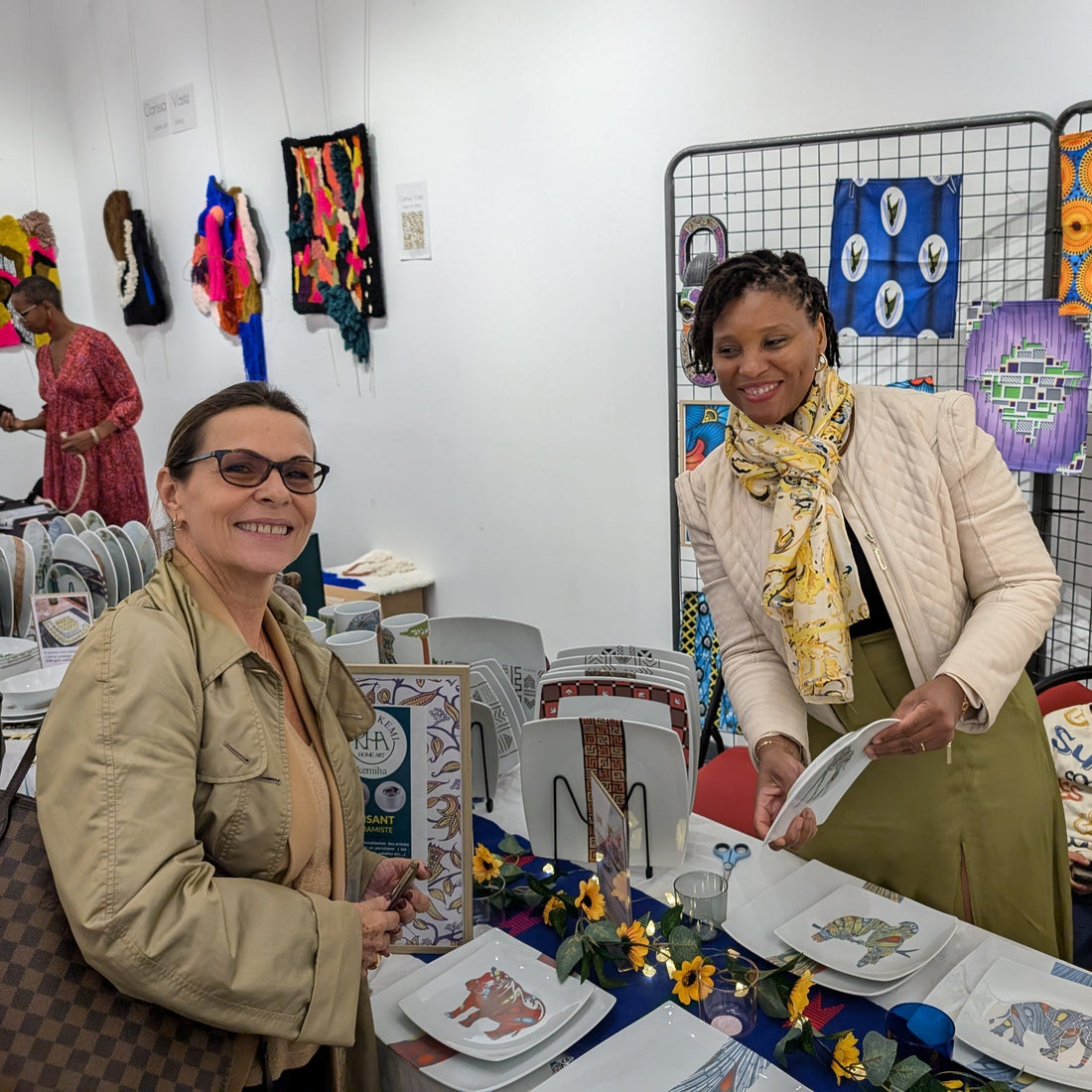 Septembre 2024 : 🎨🍷 KEMI HOME ART à la Foire du Goût et de l'Artisanat d'Alfortville