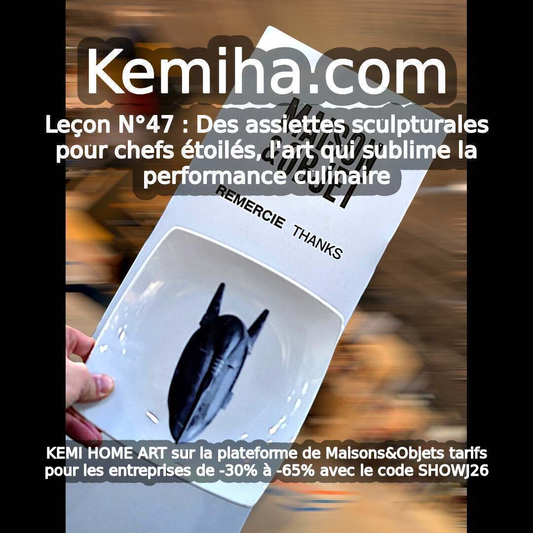 Quand la porcelaine française rencontre l'art africain : l'élégance qui booste la performance des restaurants gastronomiques