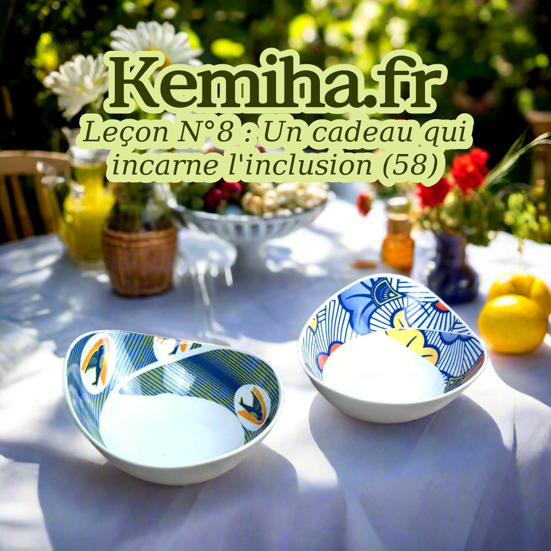 Quand la porcelaine française embrasse l'art africain : l'élégance d'un cadeau qui parle à vos valeurs