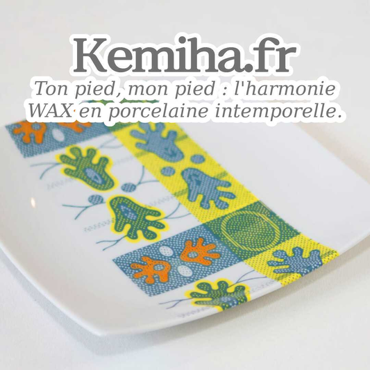 Signification du tissu Wax 'Ton Pied Mon Pied' : Une Analyse Culturelle et Symbolique