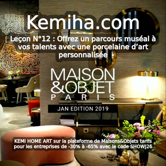 Quand l’art africain s’invite dans votre entreprise : la porcelaine française comme cadeau d’intégration mémorable et prolongement de votre univers