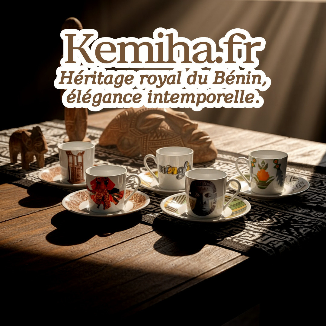 Rituels et traditions du Bénin : quand la porcelaine française célèbre l’âme vodun et les rois du Dahomey
