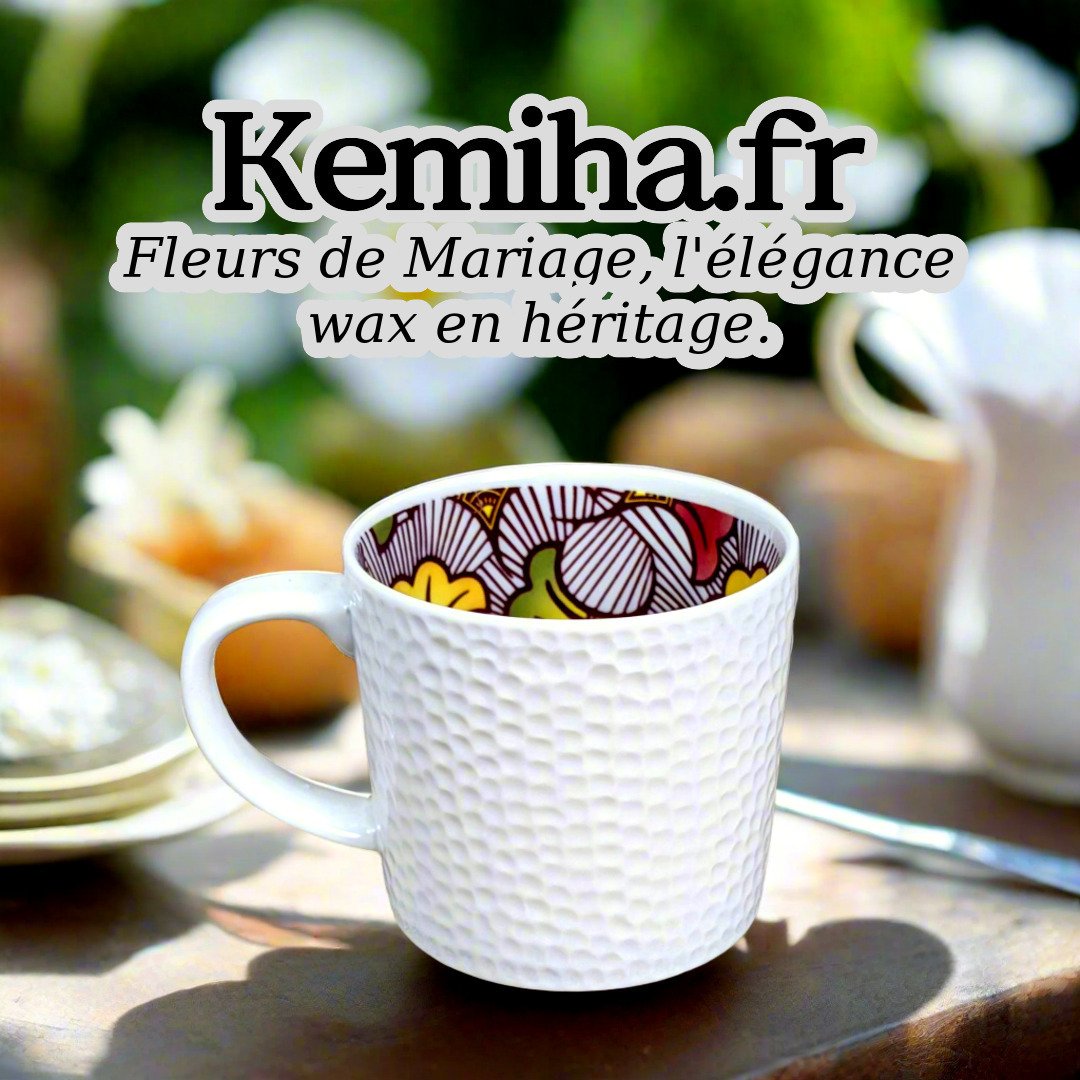 Porcelaine française et wax africain : l’art de sublimer les matières premières d’exception