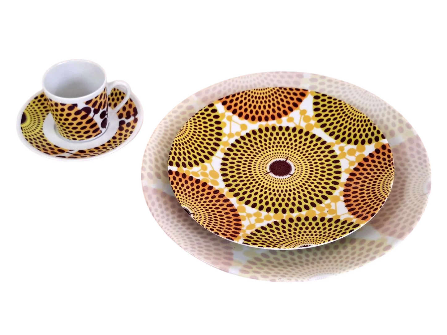 6-piece full pattern Gammaphone set in box